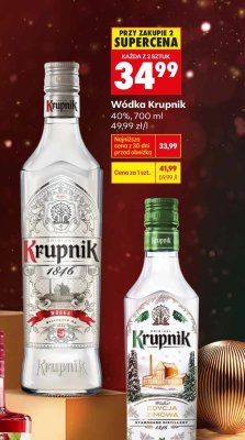 Wódka Krupnik 40% promocja w Biedronka