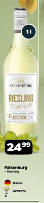 Wino Falkenburg Riesling promocja w Netto