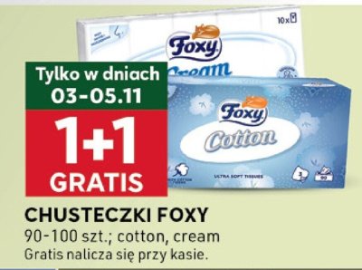 CHUSTECZKI FOXY promocja w Stokrotka
