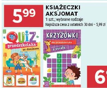 Quiz dla przedszkolaka promocja