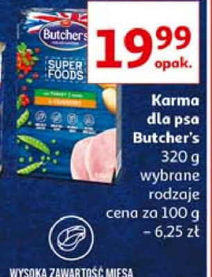 Pieczone przekąski indyk i żurawina Butcher's super foods promocja