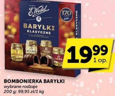 Bombonierka barylki Wedel promocja w Euro Sklep