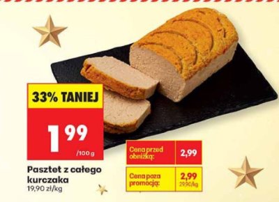 Pasztet z całego kurczaka promocja w Biedronka
