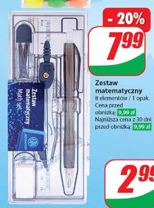 Zestaw matematyczny Astra promocja