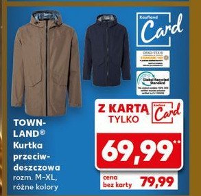 Kurtka przeciwdeszczowa m-xl Townland promocja