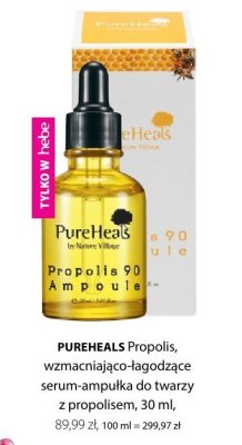 Serum-ampułka do twarzy Propolis PUREHEALS promocja w Hebe