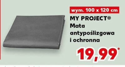 Mata antypoślizgowa i ochronna wym. 100 x 120 cm My Project promocja w Kaufland