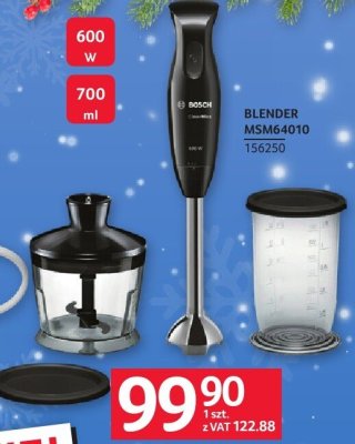 Blender BOSCH MSM64010 600 W 700 ml promocja w Selgros