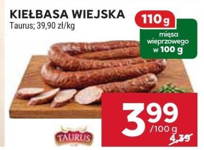 Kiełbasa wiejska 110g promocja w Stokrotka
