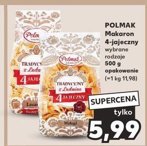 Makaron 4-jajeczny łazanki Polmak promocja