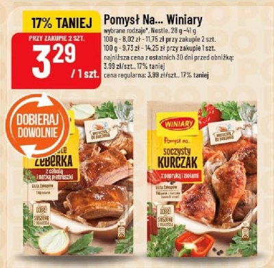 Pomysł Na... Winiary Zeberka promocja w POLOmarket
