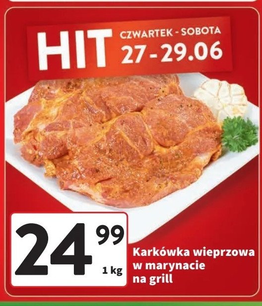 Karkówka w marynacie na grill promocja