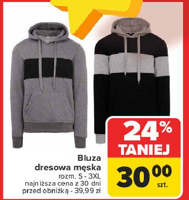 Bluza dresowa męska promocja