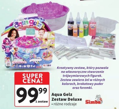 Aqua Gelz Zestaw Deluxe, różne rodzaje Simba promocja w Intermarche