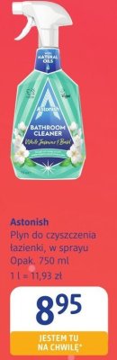 Płyn do czyszczenia łazienki Astonish w sprayu promocja w Drogerie DM