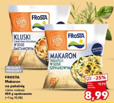 Makaron na patelnię różne rodzaje promocja w Kaufland