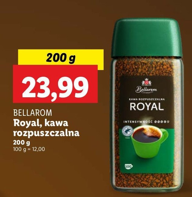 Kawa Bellarom royal promocja