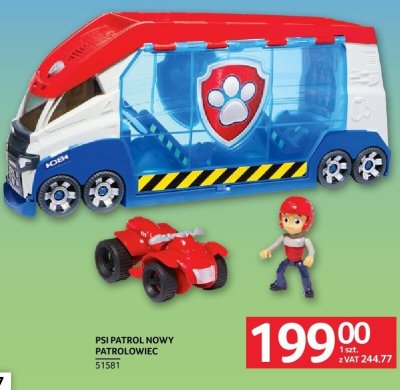 Nowy patrolowiec Psi Patrol promocja w Selgros