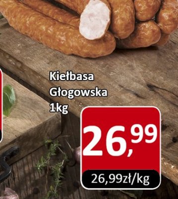 Kiełbasa Głogowska 1kg promocja w Market Point
