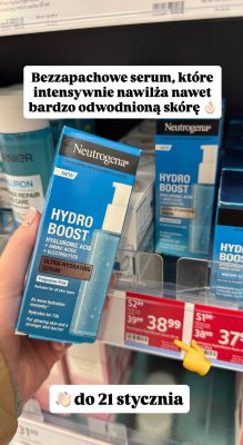Serum Neutrogena Hydro Boost Hyaluronic Acid Ultra Hydrating promocja w Rossmann