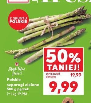 Szparagi zielone K-classic stąd takie dobre! promocja