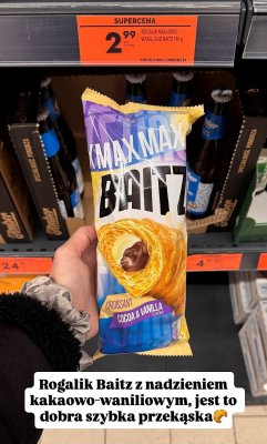 Rogalik Baitz kakao-wanilia promocja w Biedronka