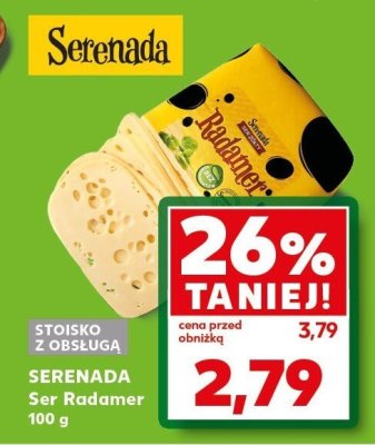 Ser Radamer na wagę promocja w Kaufland