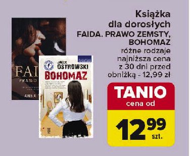 Anna tuziak "faida prawo zemsty" promocja