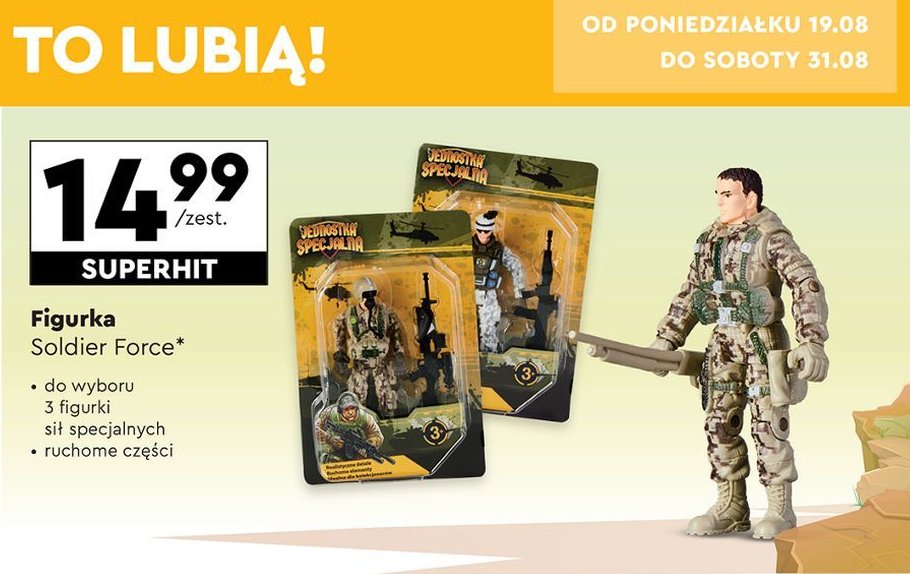 Figurka soldier force promocja