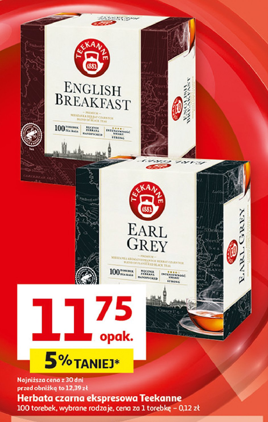 Herbata Teekanne earl grey promocja