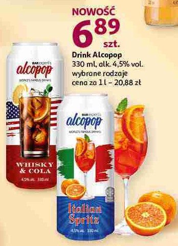 Drink italian spritz Alcopop promocja