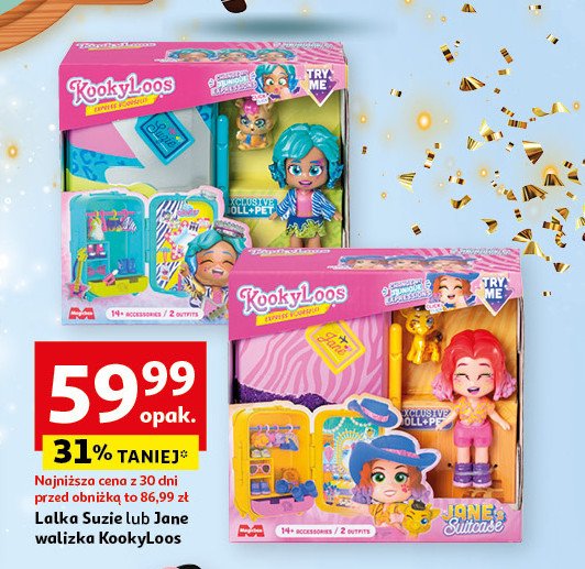 Lalka kookyloos suzie promocja w Auchan