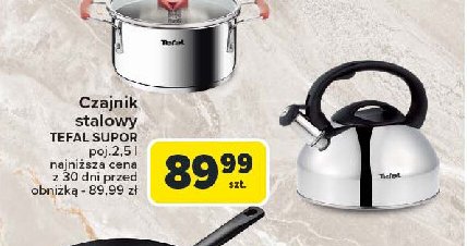 Czajnik supor 2.5 l Tefal promocja