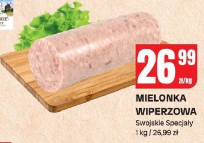 Mielonka wieprzowa Swojskie Specjały promocja w Chorten