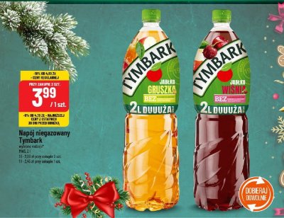 Napój niegazowany Tymbark wiśnia promocja w POLOmarket