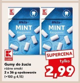 Guma do żucia spear mint K-classic promocja