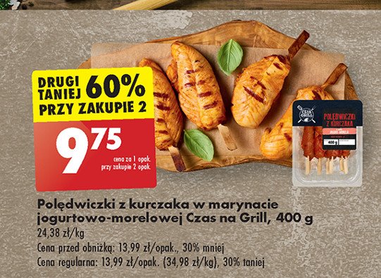 Polędwiczki z kurczaka w marynacie jogurt-morela Czas na grill promocja