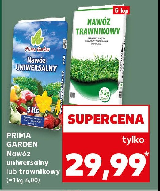 Nawóz trawnikowy promocja w Kaufland