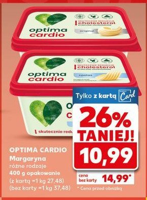 Margaryna Optima cardio Optima kruszwica promocja