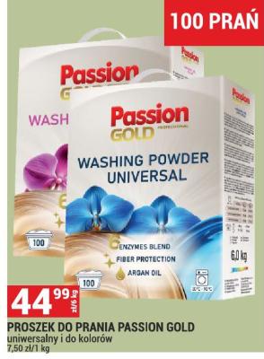 Proszek do prania PASSION GOLD promocja w Merkury Market