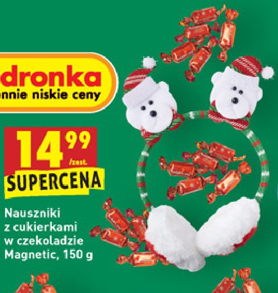 Nauszniki z cukierkami w czekoladzie Magnetic promocja w Lidl