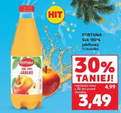 Sok 100% różne rodzaje 1 l  promocja w Kaufland