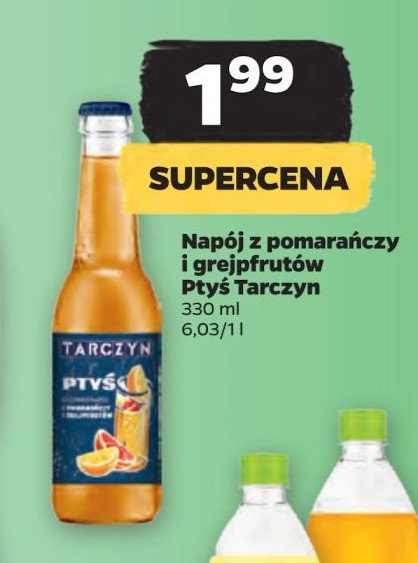 Napój pomarańcza-grejpfrut Tarczyn ptyś promocja