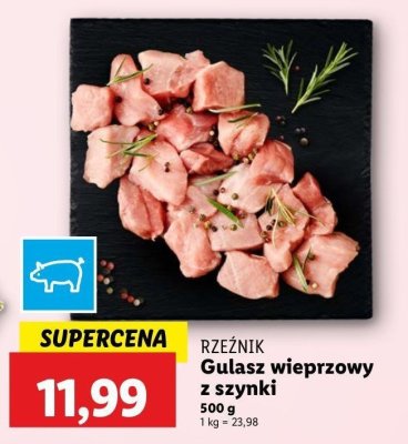Gulasz wieprzowy z szynki Rzeźnik codzienna dostawa promocja