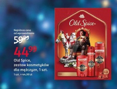 Zestaw kosmetyków dla mężczyzn promocja w Rossmann