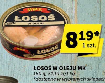 Łosoś w oleju MK promocja w Groszek