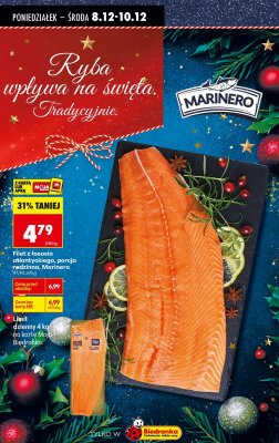 Filet z łososia atlantyckiego, porcja rodzinna, Marinero promocja w Biedronka