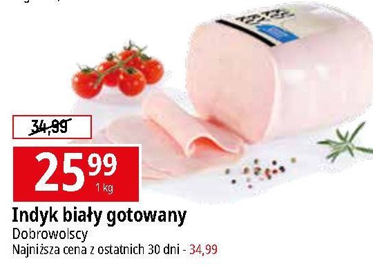 Indyk biały gotowany Dobrowolscy promocja