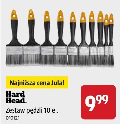 Zestaw pędzli 10 el. promocja w Jula
