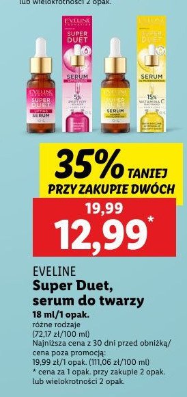 Serum na przebarwienia EVELINE SUPERDUET promocja